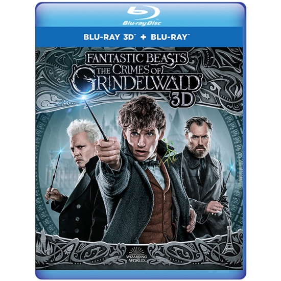 Fantastic Beasts: The Crimes of Grindelwald (3D Blu-ray + Blu-ray + Digital Combo Pack)